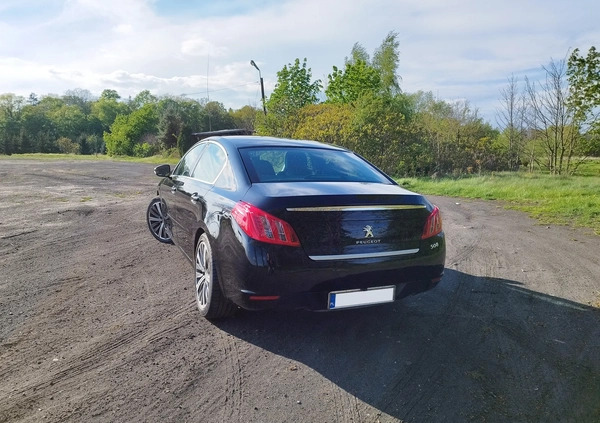 Peugeot 508 cena 37000 przebieg: 216000, rok produkcji 2013 z Góra małe 137